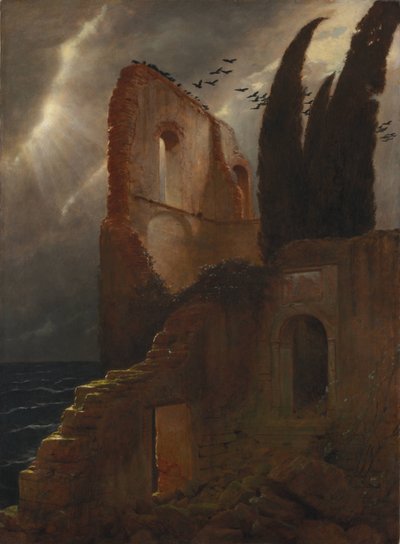 Rovina sul mare da Arnold Böcklin